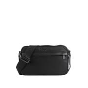 Elegante Schoudertas Emporio Armani , Black , Heren