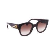 Zonnebril Fendi , Brown , Dames