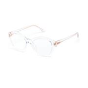 Heldere Optische Frame Stijlvol en veelzijdig Michael Kors , White , D...