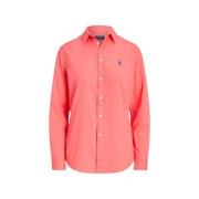Casual Katoenen Overhemd Polo Ralph Lauren , Red , Dames