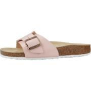 Sliders Birkenstock , Pink , Dames