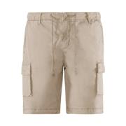 Comfortabele Cargo Bermuda Shorts BomBoogie , Beige , Heren