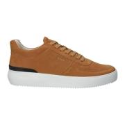 Cuoio Sneaker Mid Blackstone , Brown , Heren