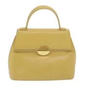 Pre-owned Leather handbags Givenchy Pre-owned , Yellow , Dames