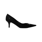 Pre-owned Cotton heels Dior Vintage , Black , Dames