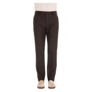 Bruine relaxte broek Lardini , Brown , Heren