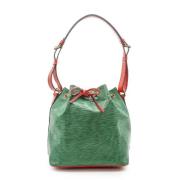 Pre-owned Leather louis-vuitton-bags Louis Vuitton Vintage , Green , D...