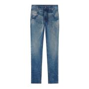 Tapered Stretch JoggJeans - Medium Denim Diesel , Blue , Heren