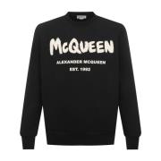 Sweatshirts Alexander McQueen , Black , Heren