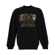 Sweatshirts Versace Jeans Couture , Black , Heren