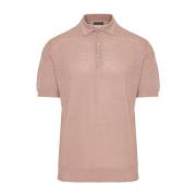 Polo Shirts Corneliani , Pink , Heren