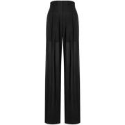 Wide Trousers Philosophy di Lorenzo Serafini , Black , Dames