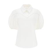 Sweatshirt T-Shirt Combo Chloé , White , Dames