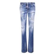 Boot-cut Jeans Dsquared2 , Blue , Dames