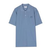 Polo Shirts Maison Kitsuné , Blue , Heren