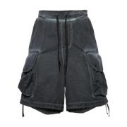 Casual Shorts A Paper Kid , Black , Heren