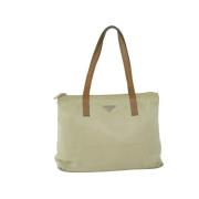 Pre-owned Nylon prada-bags Prada Vintage , Beige , Dames