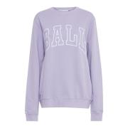 Lavendel Sweatshirt, Gezellig & Stijlvol Ball , Purple , Dames