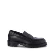 Zwarte platte schoenen met 5 cm rand Off White , Black , Heren