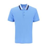 Polo Shirts Burberry , Blue , Heren