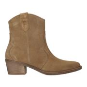 Camel Suède Westernlaarzen Tamaris , Brown , Dames