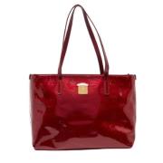 Pre-owned Leather totes MCM Pre-owned , Red , Dames