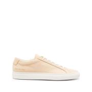 Tan Contrast Sneaker Common Projects , Beige , Heren