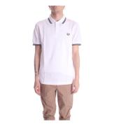 Polo Shirt Fred Perry , White , Heren