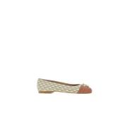 Flats Carolina Herrera , Beige , Dames