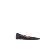 Flats Carolina Herrera , Black , Dames