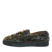 Pre-owned Nylon sneakers Christian Louboutin Pre-owned , Multicolor , ...
