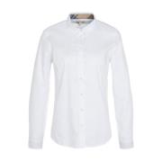 Witte Casual Overhemd Barbour , White , Dames