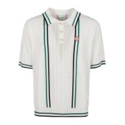 Tennis Polo Shirt Casablanca , White , Heren