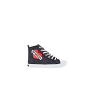 Stijlvolle High Top Sneakers Love Moschino , Black , Dames