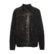 Denim Shirts Rick Owens , Gray , Heren