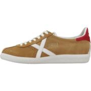 Stijlvolle Sneakers voor Mannen Munich , Brown , Heren