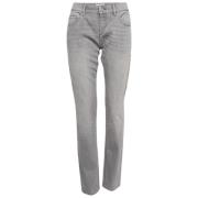 Pre-owned Denim jeans Isabel Marant Pre-owned , Gray , Dames