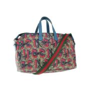 Pre-owned Canvas handbags Gucci Vintage , Multicolor , Unisex