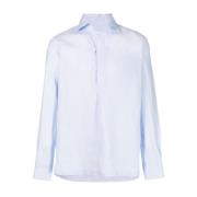 Heldere Blauwe Piero Shirt Doppiaa , Blue , Heren