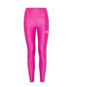 Helderroze Sportleggings Stijlvol Comfortabel Ball , Pink , Dames