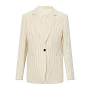 Micron blazer Max Mara , Beige , Dames