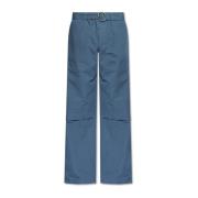 Loszittende broek Jil Sander , Blue , Heren