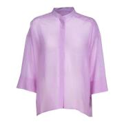 Lila Aguzzo Shirt Iblues , Purple , Dames
