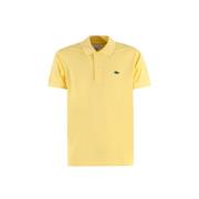Gele Polo Shirt Klassieke Stijl Lacoste , Yellow , Heren