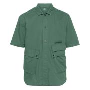 Short Sleeve Shirts C.p. Company , Green , Heren