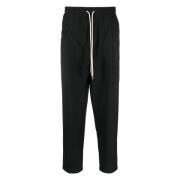 Trousers Drole de Monsieur , Black , Heren