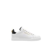 Sneakers met logo Dolce & Gabbana , White , Dames