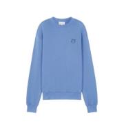 Sweatshirts Maison Kitsuné , Blue , Dames