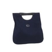 Pre-owned Canvas handbags Celine Vintage , Blue , Dames