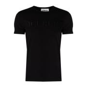 Klassieke Ronde Hals T-Shirt Iceberg , Black , Heren